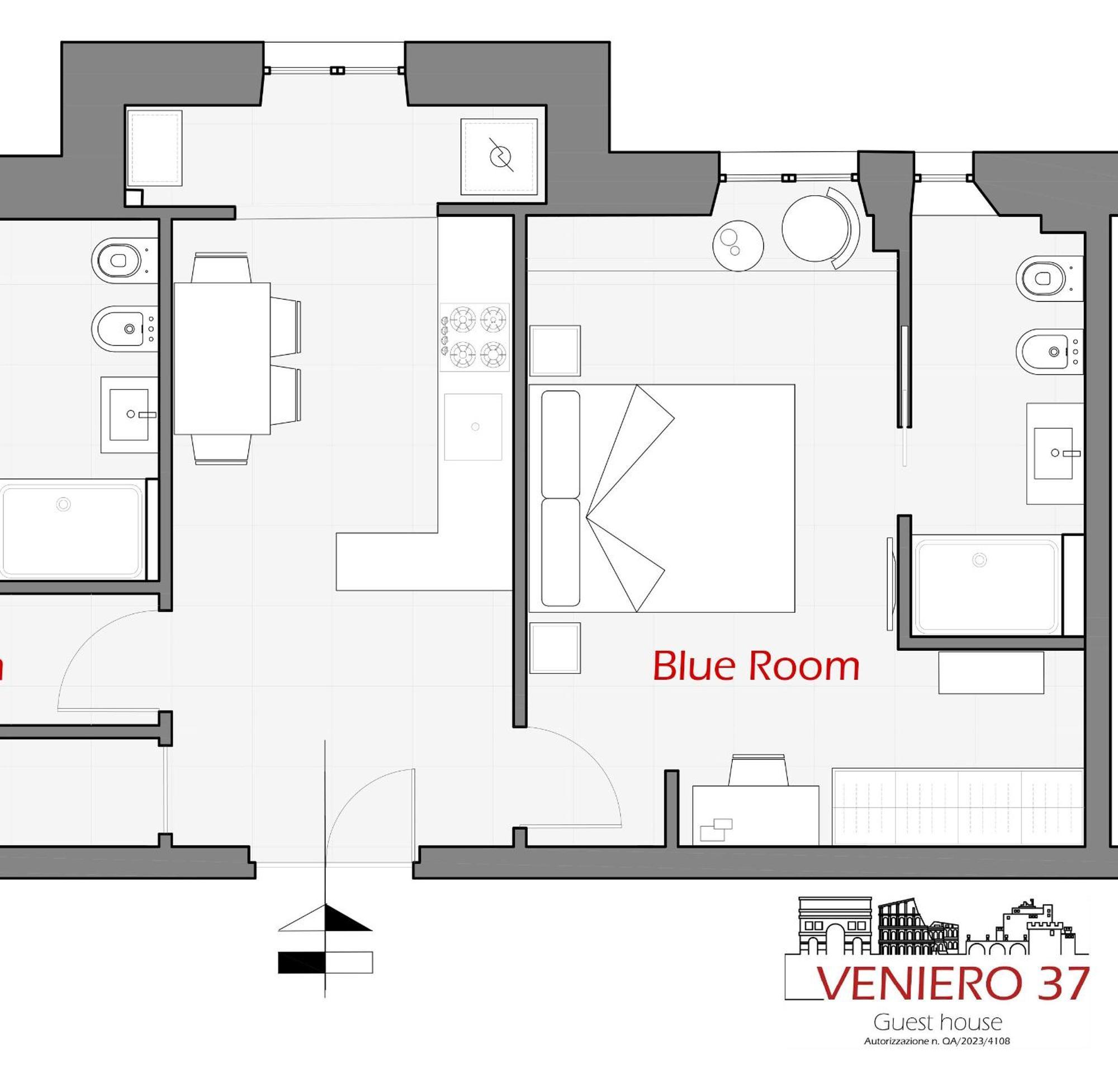 רומא Veniero37 Guest House מראה חיצוני תמונה